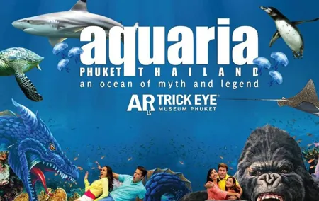 Aquaria Phuket and AR Trickeye Museum Ticket