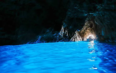 Capri and Anacapri Day Tour with Blue Grotto Included from Naples