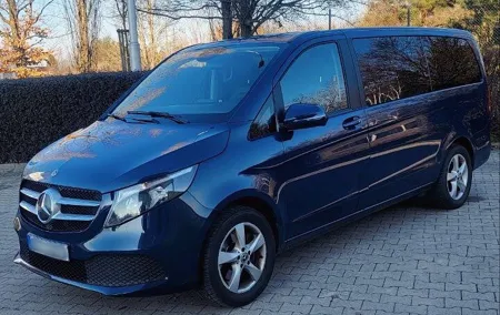 Private Transfer in Mercedes V-Class Minivan