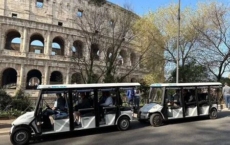 Semi Private Golf Cart Tour of Romes Iconic Landmarks