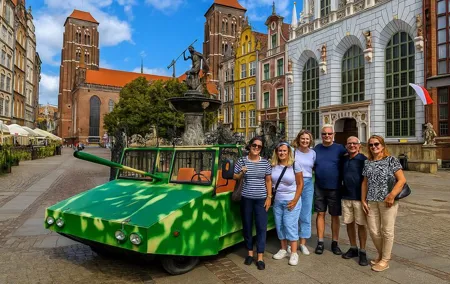 Gdansk World War II & Solidarity History Tour by Tank Car