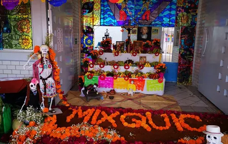 Mixquic Day of the Dead Celebration from Mexico City