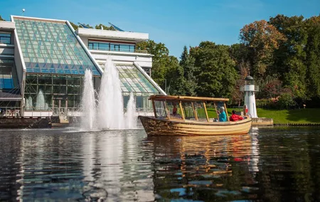 Riga Sightseeing Tour by Canal Boat with Audioguide