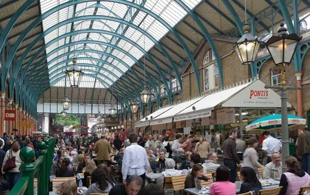 Covent Garden Food Tour with local London guide