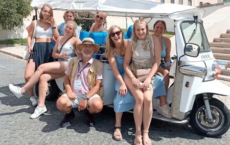 Explore the City in Style Lisbon on Electric Tuk Tuk