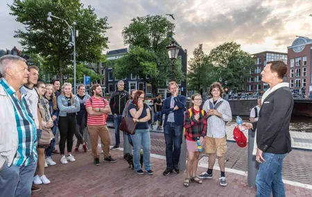 Amsterdam Walking Tour with a local comedian as guide