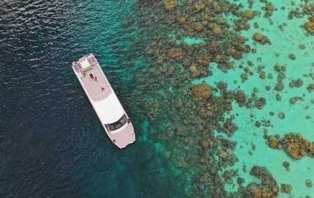 The Platinum Surin Snorkel Escape by Power Catamaran