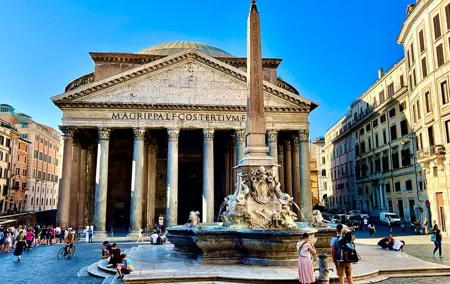 Rome Pantheon Visit and Top Food Tasting with Wine Pairing