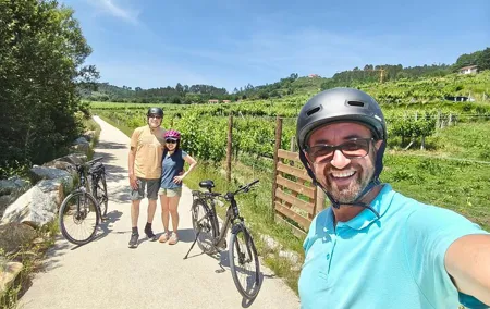 From Porto: e-Bike Tour in Amarante and a Green Wine Winery