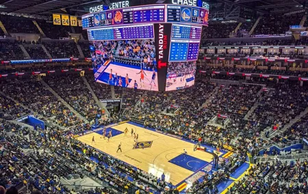 Golden State Warriors Basketball Game at Chase Center