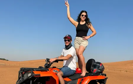 Dubai Shared Morning Desert Safari With Quad Bike