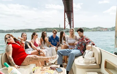 Lisbon Cruise Pastel de Nata Open Bar and Dolphins