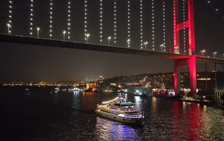 New Year Eves Bosphorus Dinner Cruise and Show with Private Table