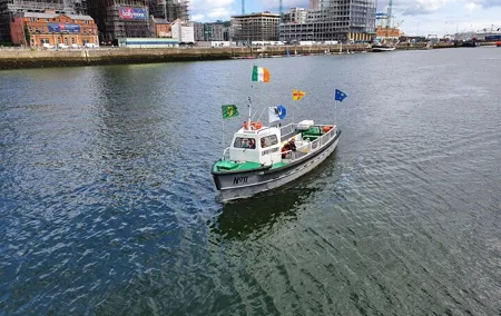 The Historic Old Liffey Ferry Guided Tour in Dublin