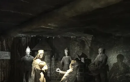 Trip to the Wieliczka Salt Mine.