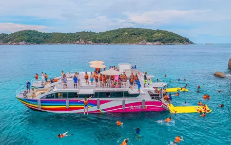 Lazy Similan Snorkeling by Speed Catamaran from Phuket