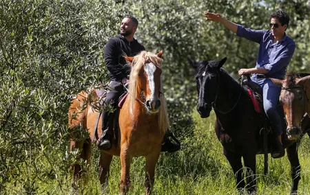 From Florence: Horseback Riding & Tuscan Meal in Chianti