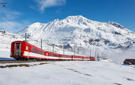 Glacier Express Views Andermatt and Lucerne Tour from Zurich