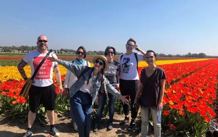 Your Own Holland. Tulip Fields Tour by Electric Bike