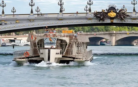 Seine River 1 Hour Sightseeing Cruise from the Eiffel Tower