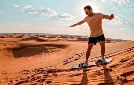 Private Morning and Evening Dubai Desert Safari Red Dunes and ATV