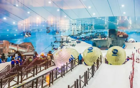 Ski Dubai Indoor Ski Resort - Snow Plus with Transfers Option
