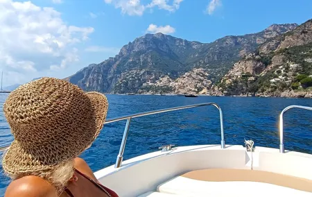 Amalfi Coast Private Boat Day Trip from Rome