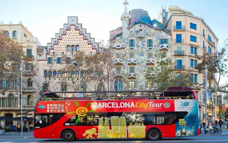 Barcelona Hop On Hop Off Bus Tour