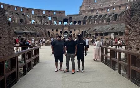 Rome Colosseum Arena Access & Exclusive Private Golf Cart Tour