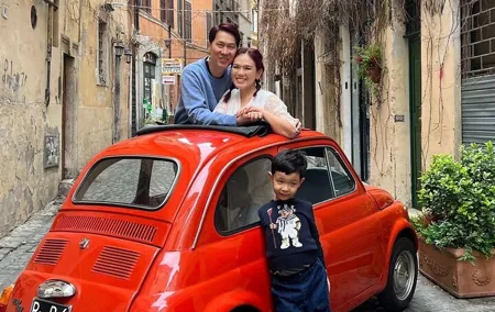 Private Rome Tour in Classic Red Fiat500