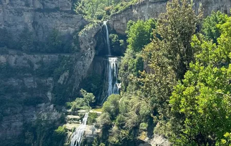 Waterfall Journey Sant Miquel del Fai Magic fountain