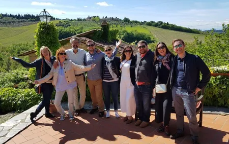 Chianti wine tour of 3 organic wineries in Tuscany