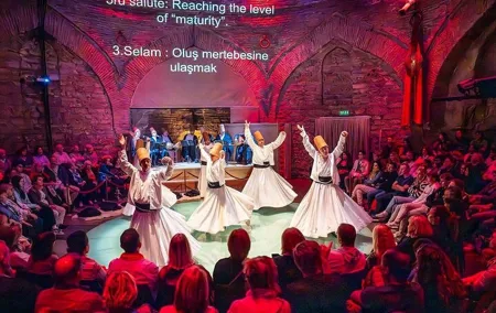 Whirling Dervishes Show at Hodjapasha Cultural Center in Istanbul