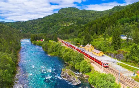 Flam Railway, Nærøyfjorden Cruise and Stegastein Viewpoint