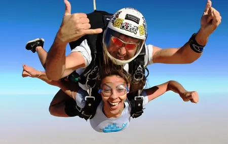 Sky Dive Dubai Palm or Desert Zone with Transfer Options