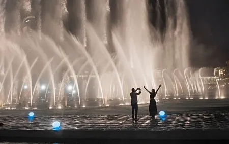 Dubai Fountain Walk Bridge