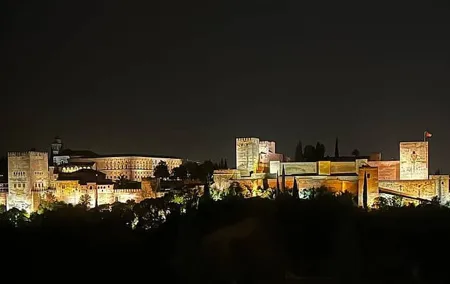 Charles V Palace Night Alhambra and Generalife with Audio Guide