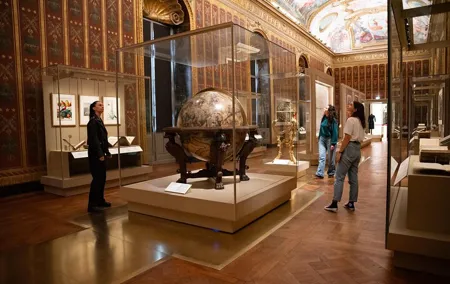 Game Mazarin and the Guardians of Secret at the BnF Richelieu