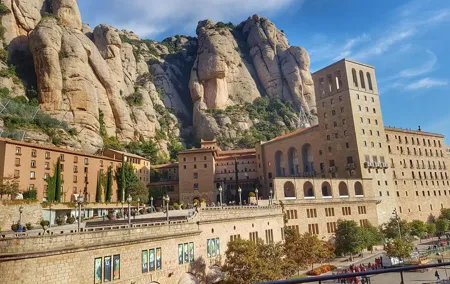 Private Trekking tour through the magical Montserrat Mountain