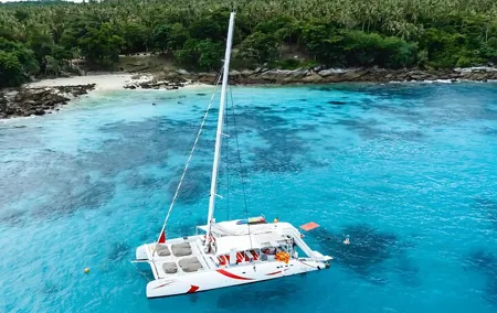 Phuket Coral, Racha, Maiton Islands Catamaran Trip & Lunch