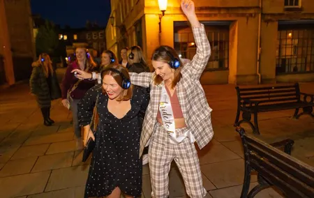 Silent Disco Hen Party Dance Your Way Through Bath