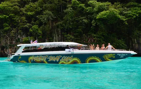 EN speed boat trips to Koh PhiPhi and Maya Bay