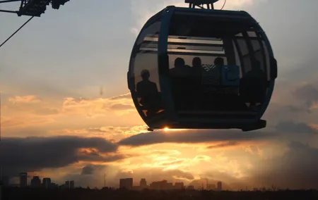 Bike Tour Reforma Chapultepec Cable Car and Ferris Wheel