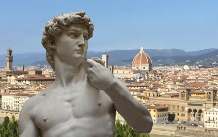 Accademia with City Walking Tour, 3 hrs