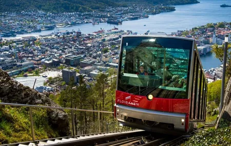 Guided day tour - Mostraumen Cruise, City Walk & Flöyen Funicular