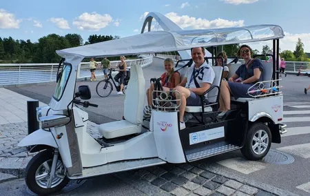 Private TukTuk guided Tour in Helsinki 2,5 hrs