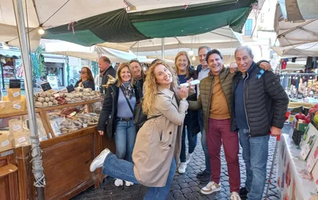 Rome Food Tasting Tour in Trastevere