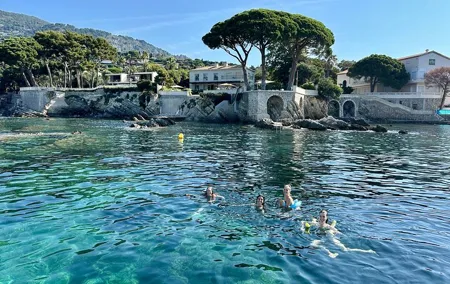From Nice: Snorkeling & Scenic Swim Stop in Villefranche-sur-mer