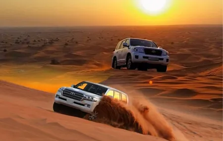 VIP Dubai Desert Safari, Camel ride Live shows and BBQ Dinner
