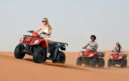 Dune Bashing Adventure Dubai with Optional ATV Quads or Buggies